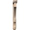 Ekena Millwork Balboa Arts and Crafts Smooth Bracket w/ Offset Brace, Douglas Fir, 5 1/2"W x 46"D x 46"H BKT0604X46X46BOA03SDF - alternate 3